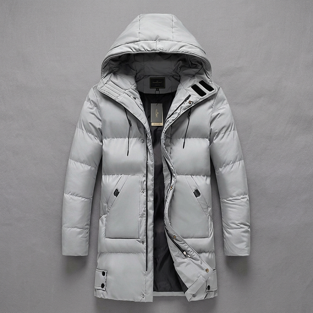 Stylish Padded Hooded Coat for Effortless Seasonal Wear