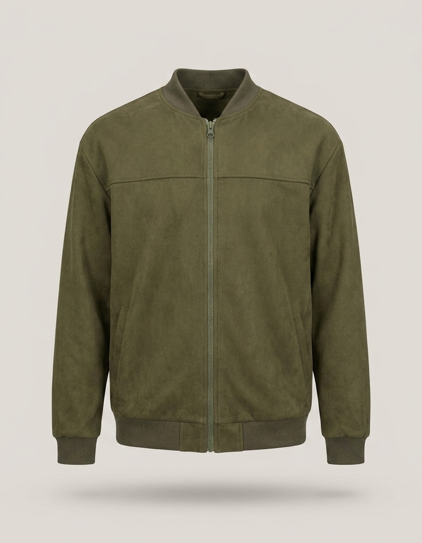 PLUXSTYLE::numise::mens-regular-fit-zip-parka::pack-green
