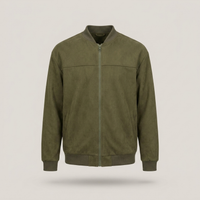 PLUXSTYLE::numise::mens-regular-fit-zip-parka::pack-green