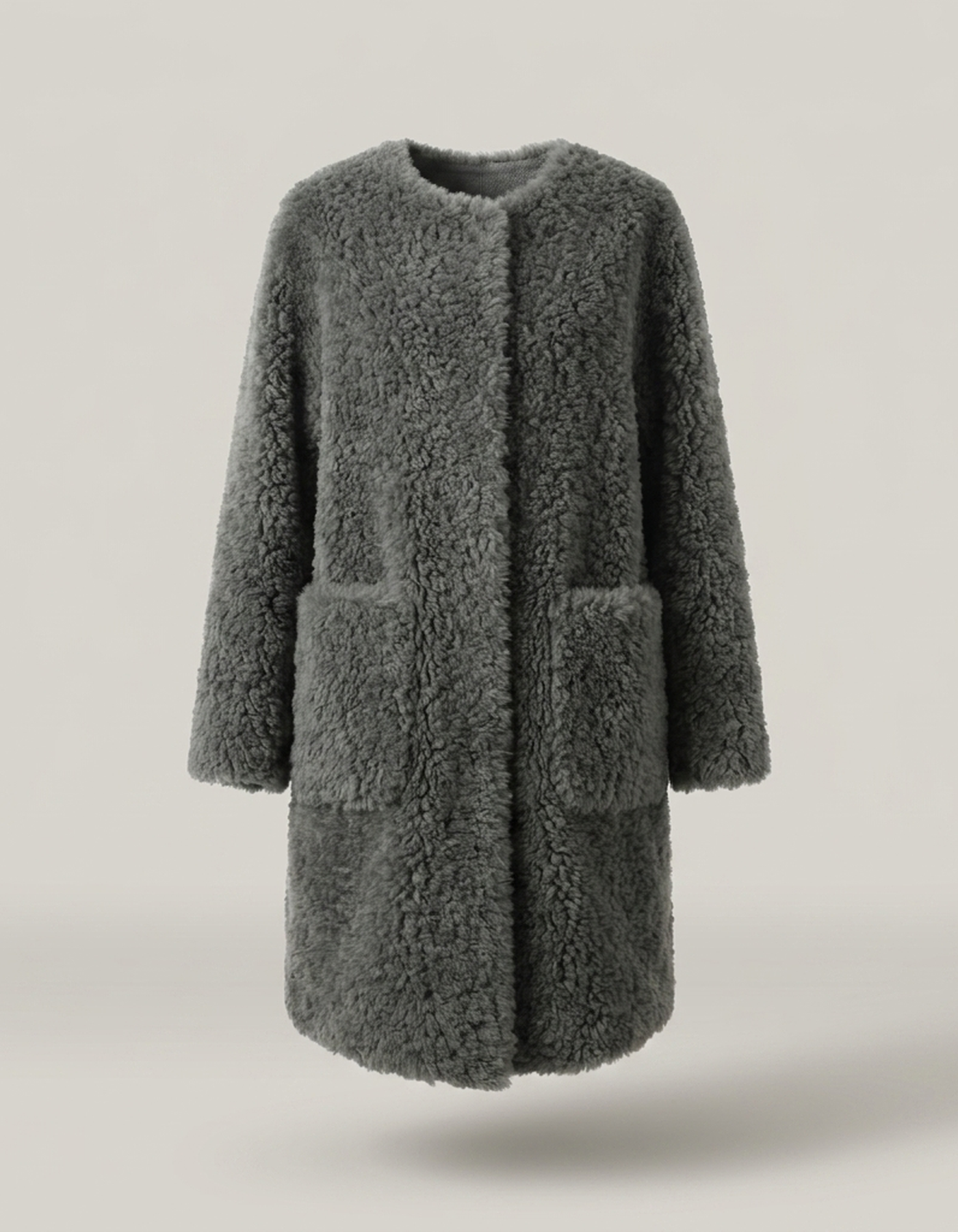 PLUXSTYLE::numise::alina-easy-fit-parka::pack-graphite-grey