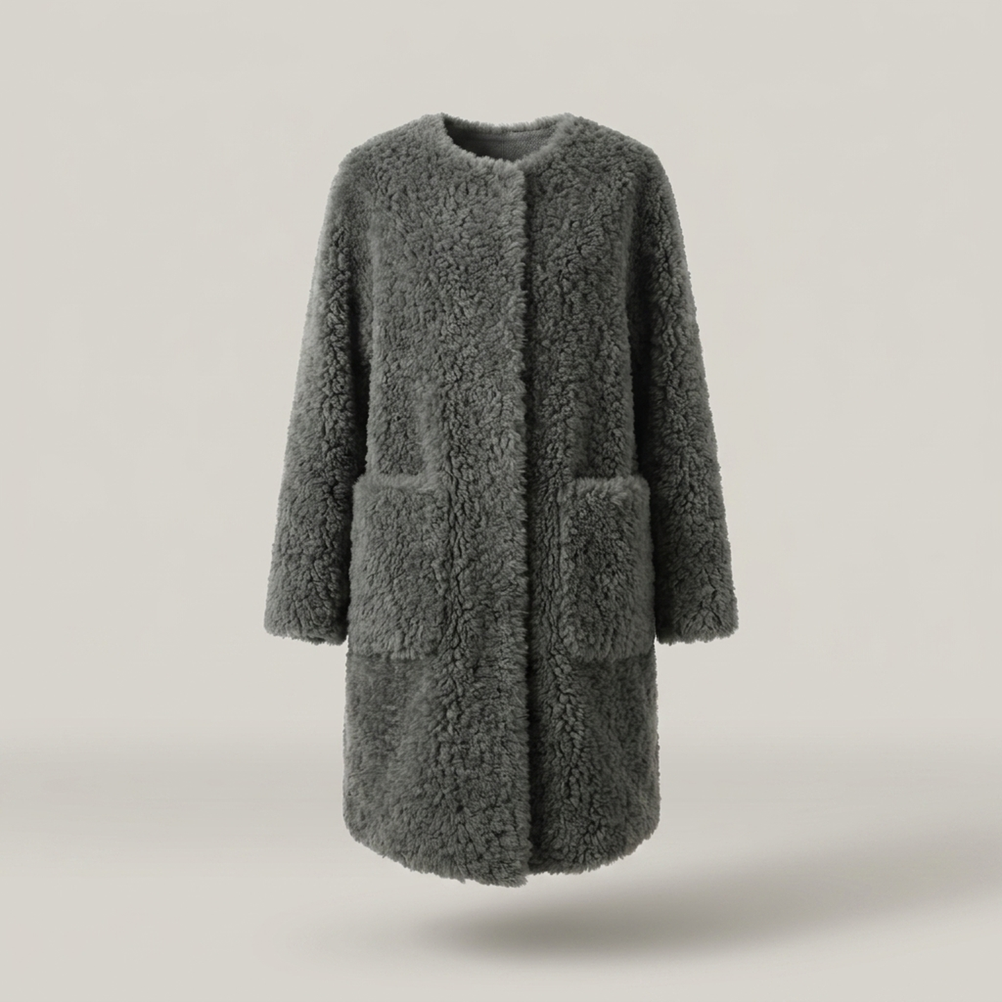 PLUXSTYLE::numise::alina-easy-fit-parka::pack-graphite-grey