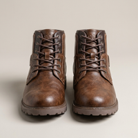 PLUXSTYLE::numise::mens-vintage-everyday-boots-1::pack-brown