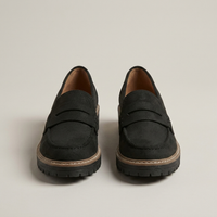 PLUXSTYLE::numise::chunky-slip-on-loafers::pack-black