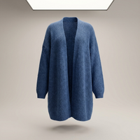 PLUXSTYLE::numise::oversized-maxi-cardigan::pack-blue