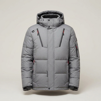 PLUXSTYLE::numise::mens-water-repellent-tailored-parka::pack-grey