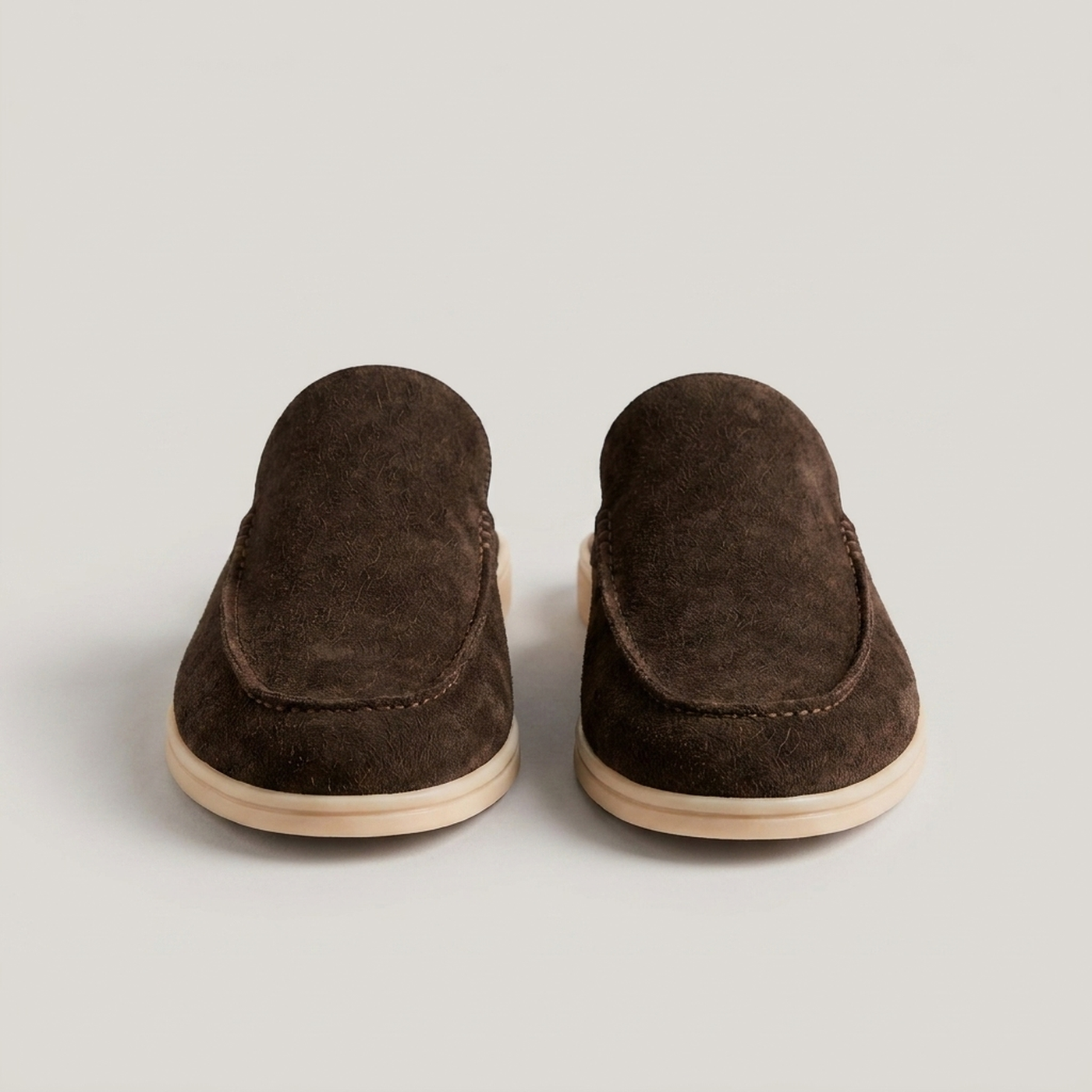 PLUXSTYLE::numise::mens-backless-slip-on-loafers::pack-brown