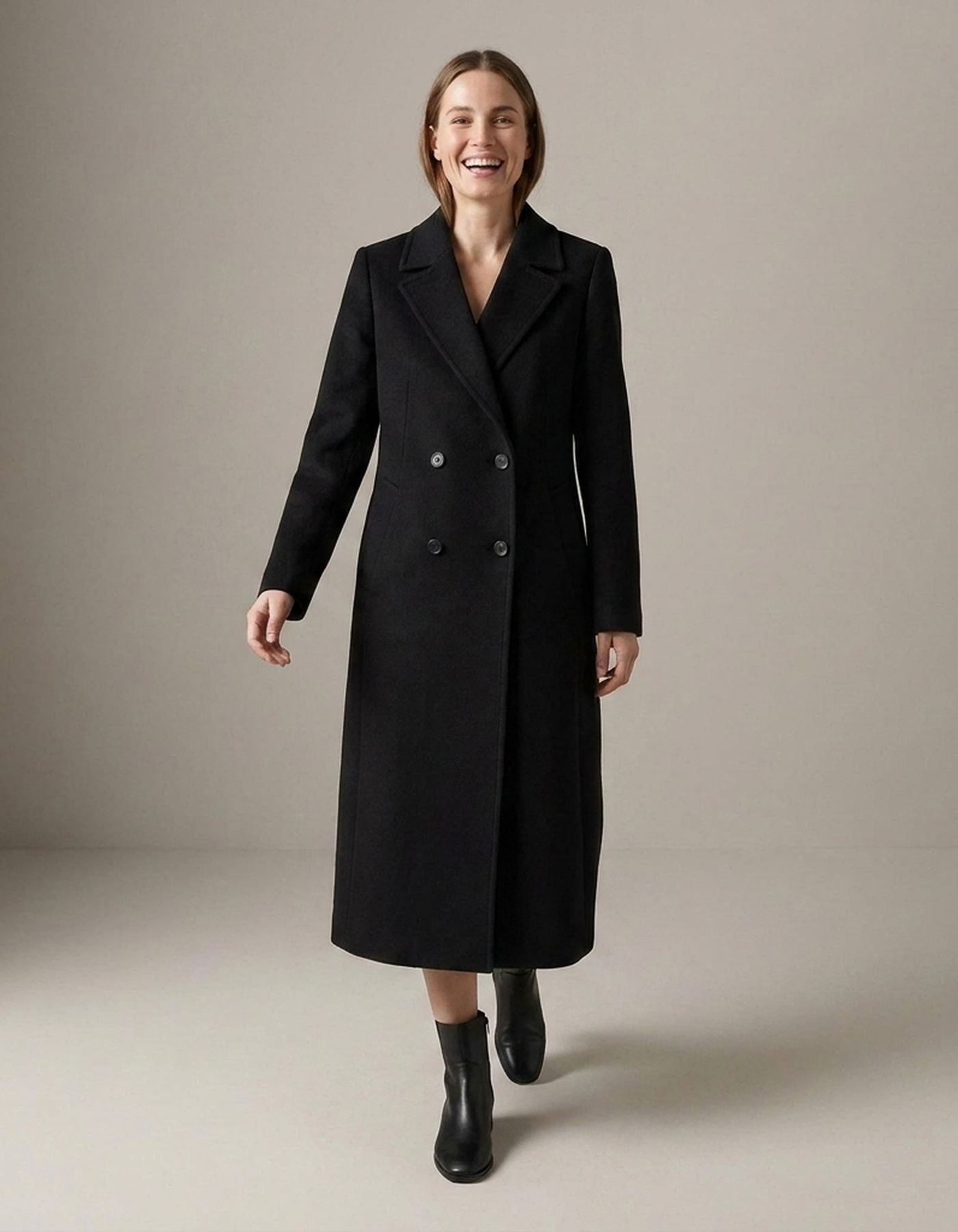 PLUXSTYLE::numise::avenza-double-breasted-parka::front