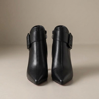 PLUXSTYLE::numise::adelina-pearl-detail-ankle-boots::pack-black