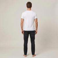 PLUXSTYLE::numise::mens-everyday-henley-top::back