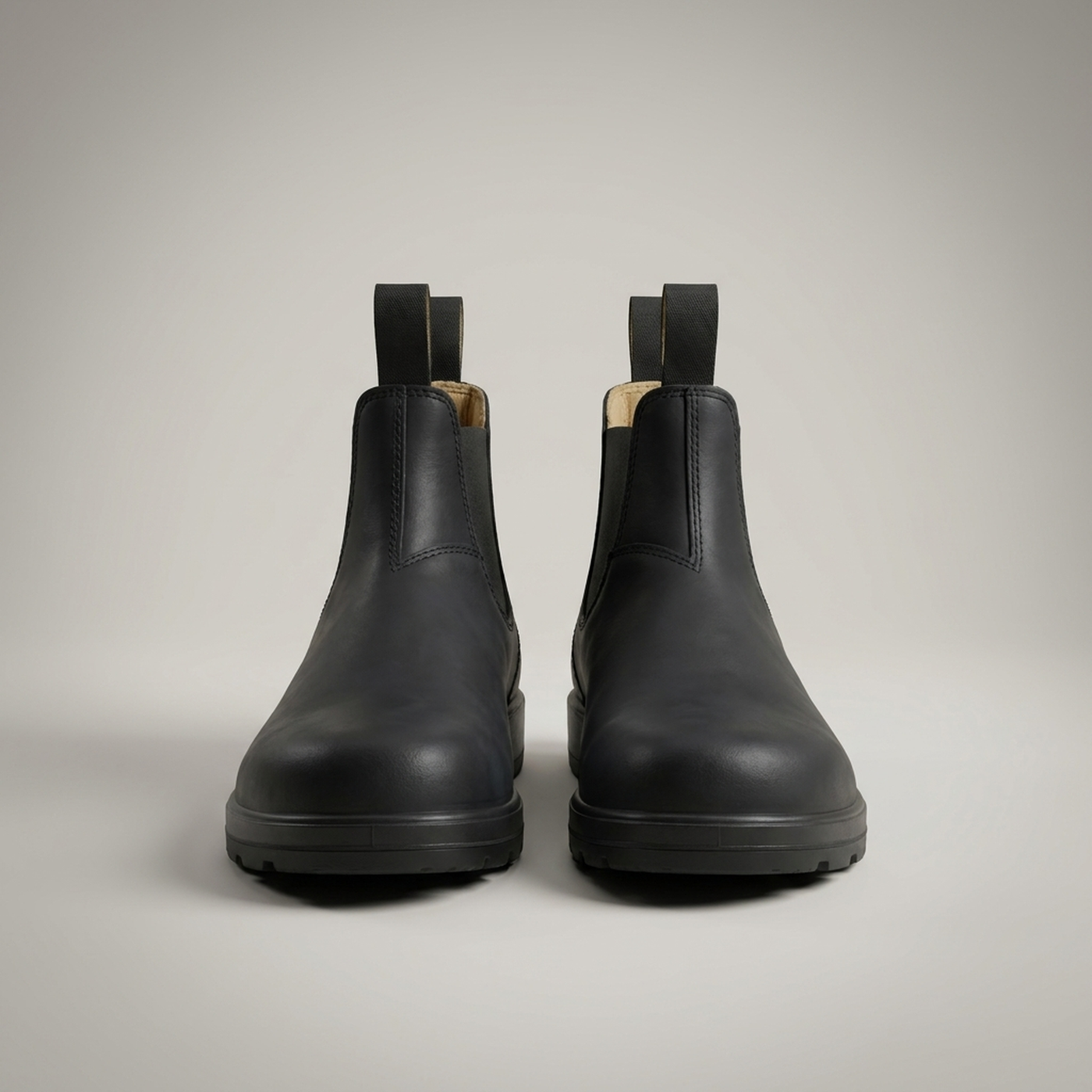 PLUXSTYLE::numise::mens-cushioned-chelsea-boots::pack-black
