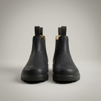 PLUXSTYLE::numise::mens-cushioned-chelsea-boots::pack-black