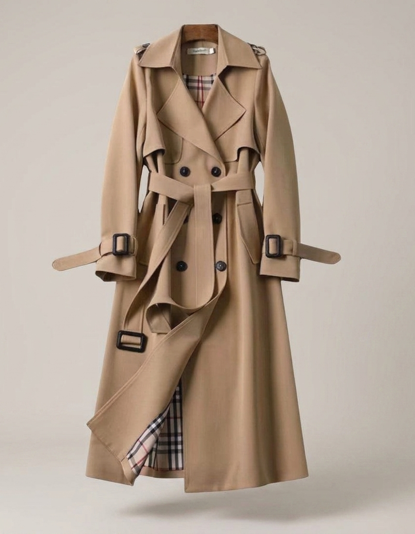 PLUXSTYLE::numise::everyday-tailored-parka::pack-beige