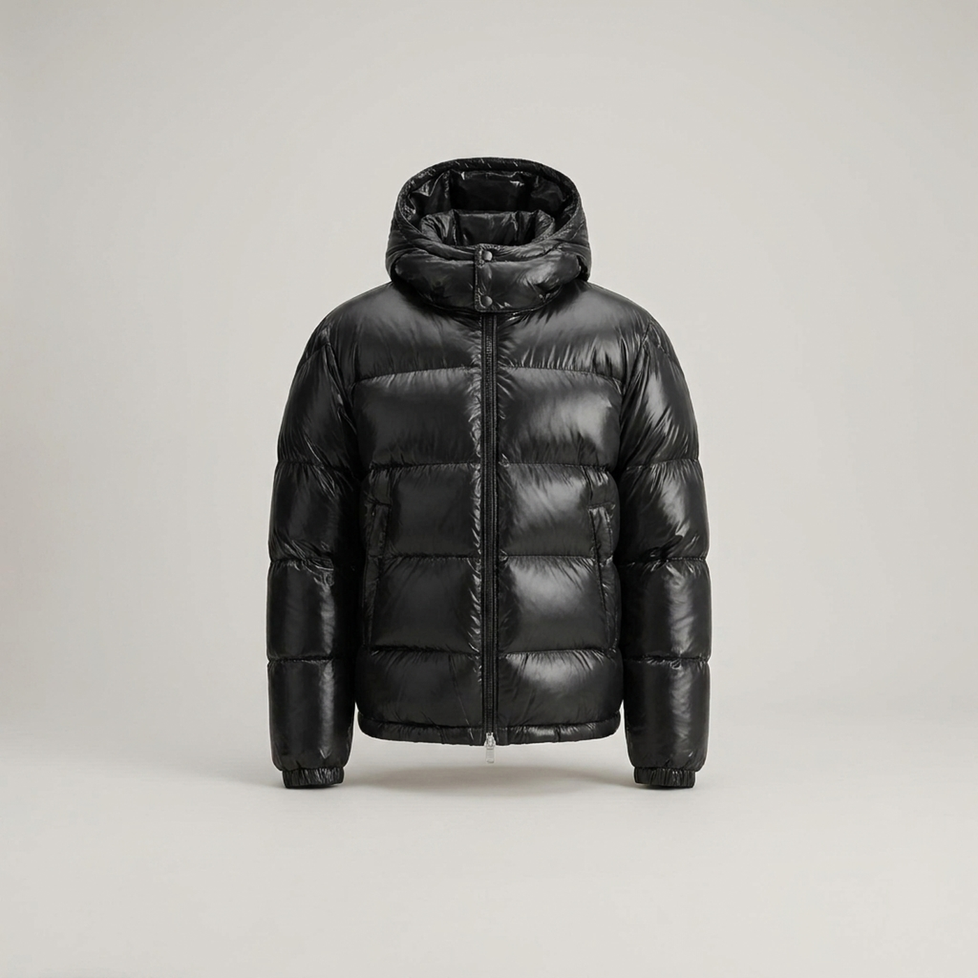 PLUXSTYLE::numise::mens-cropped-hooded-parka::pack-black