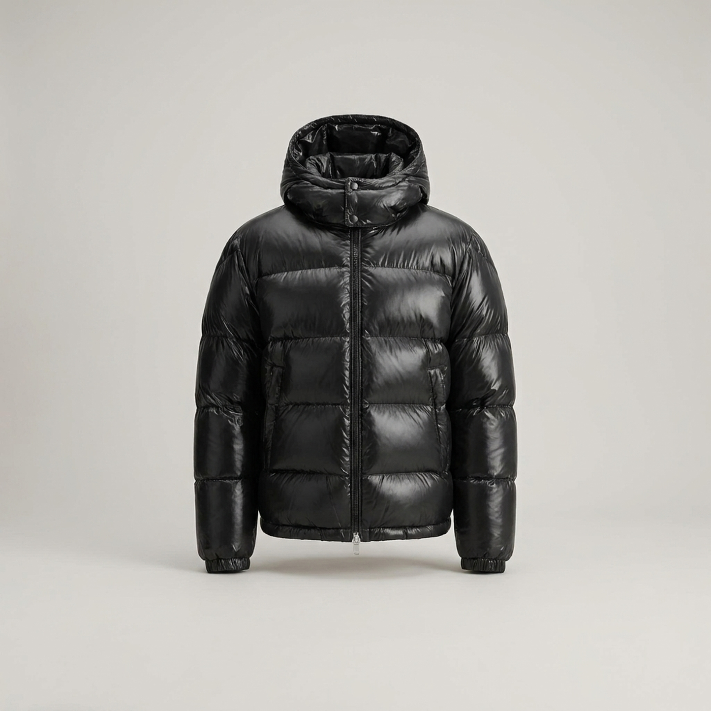 PLUXSTYLE::numise::mens-cropped-hooded-parka::pack-black