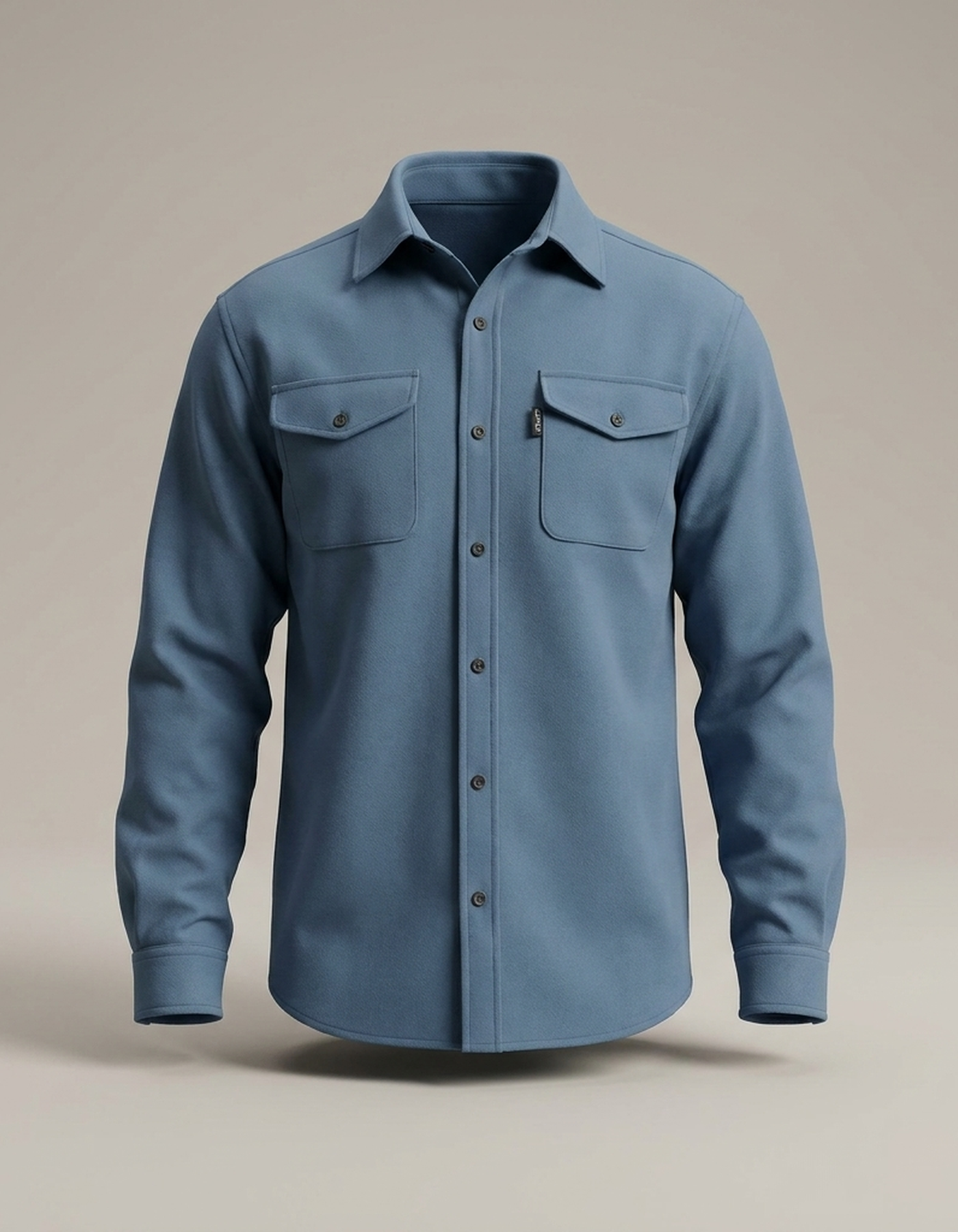 PLUXSTYLE::numise::mens-relaxed-utility-overshirt::pack-blue