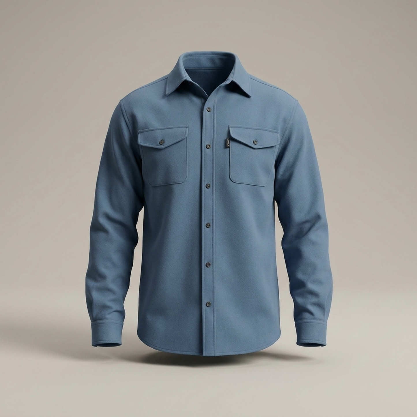 PLUXSTYLE::numise::mens-relaxed-utility-overshirt::pack-blue
