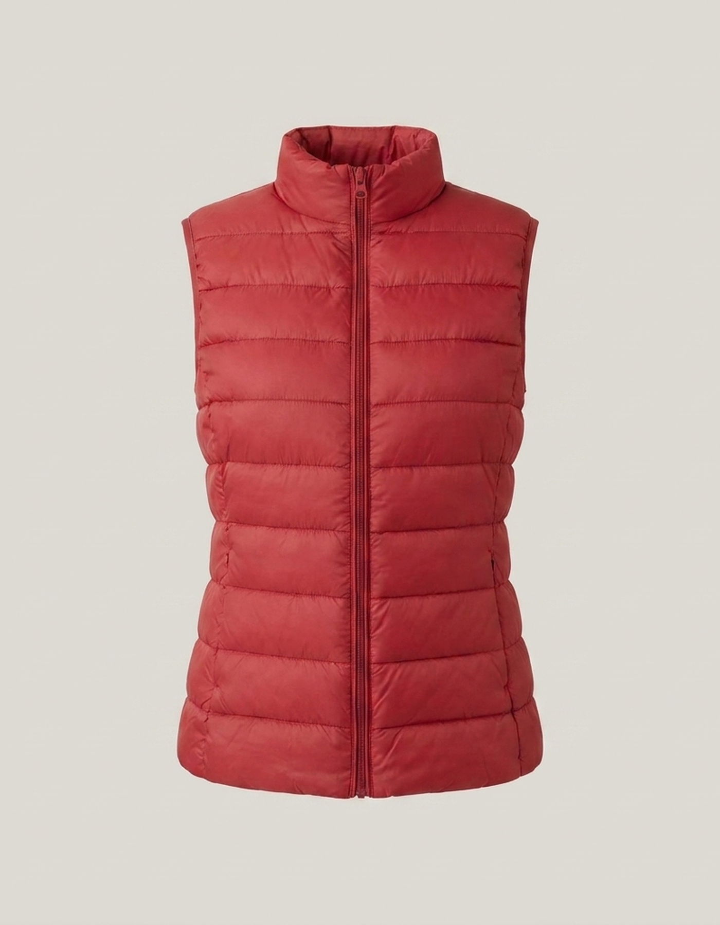 PLUXSTYLE::numise::belgrave-slim-fit-puffer-vest::pack-red
