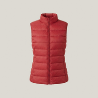 PLUXSTYLE::numise::belgrave-slim-fit-puffer-vest::pack-red