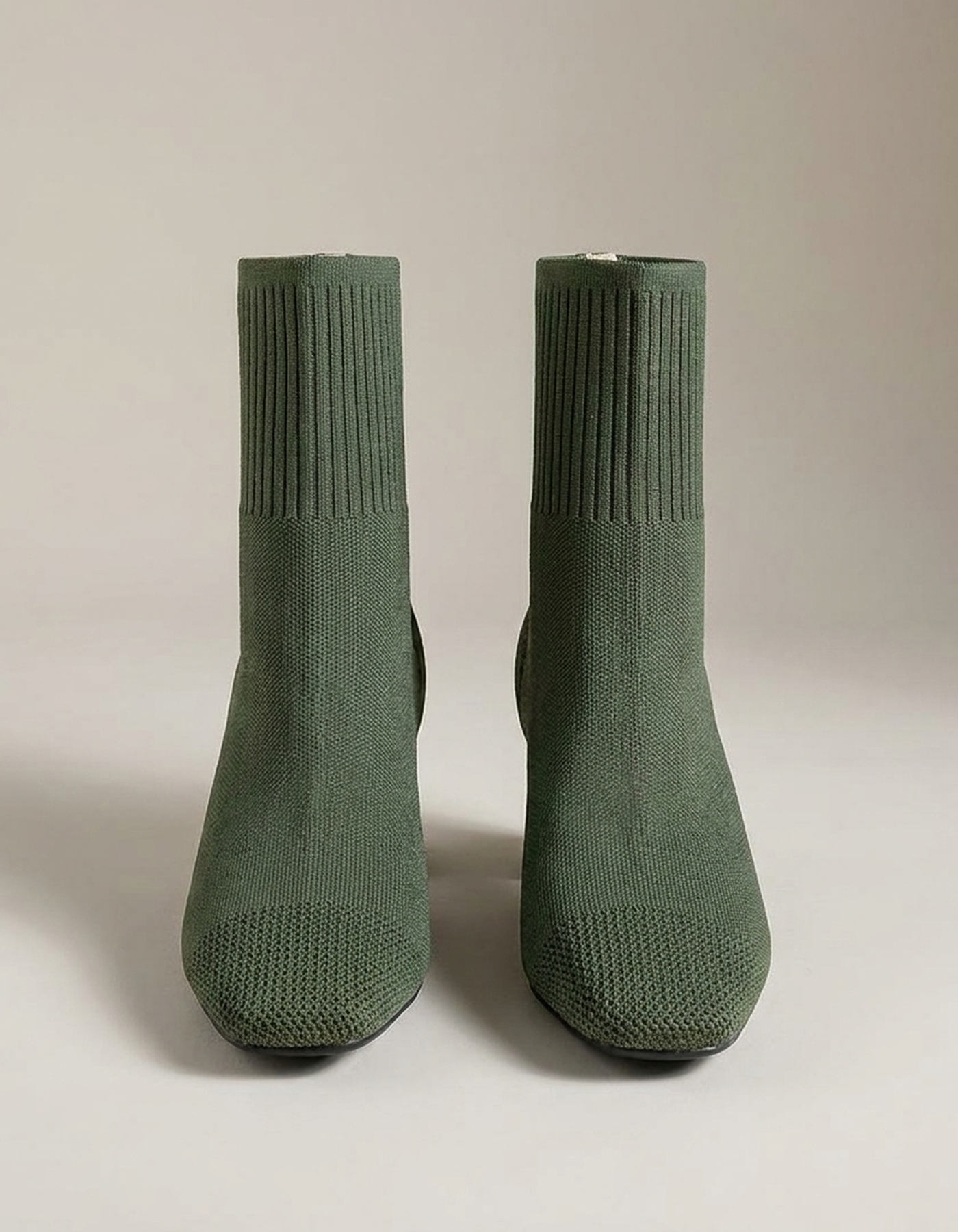 PLUXSTYLE::numise::flex-fit-ankle-boots::pack-green