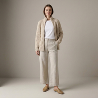 PLUXSTYLE::numise::alice-zip-up-cardigan::front