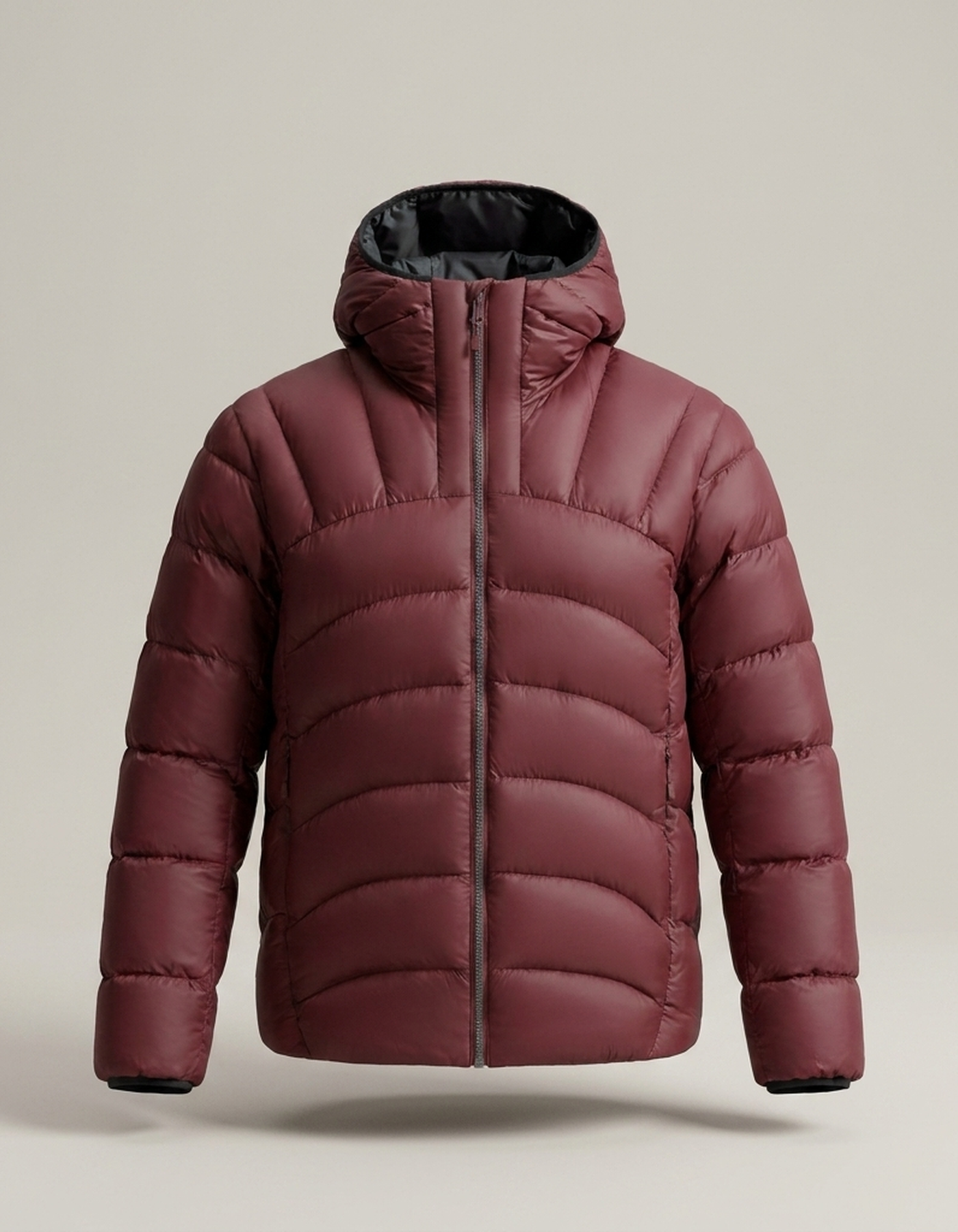 PLUXSTYLE::numise::arthur-contoured-parka::pack-burgundy