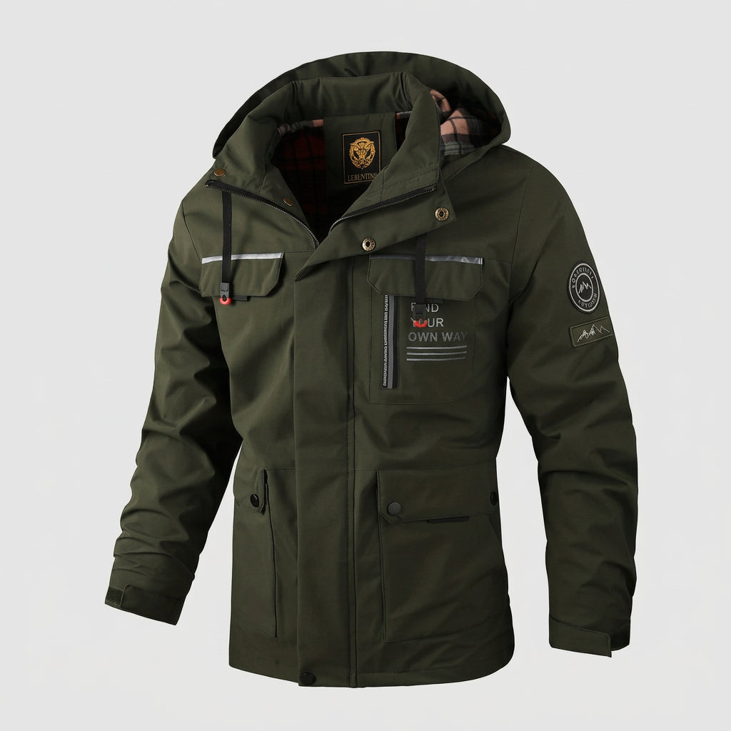 Waterproof Winter Jacket With Hood
