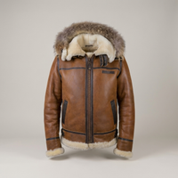 PLUXSTYLE::numise::mens-hooded-aviator-parka::pack-brown