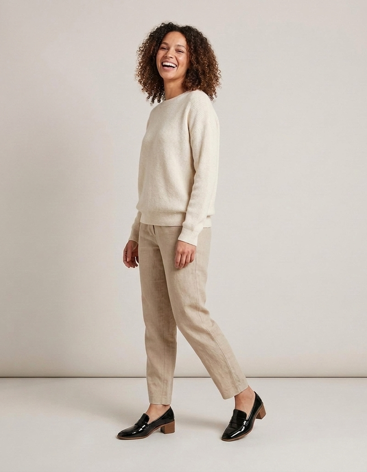PLUXSTYLE::numise::adeline-high-shine-loafers::zoom-out