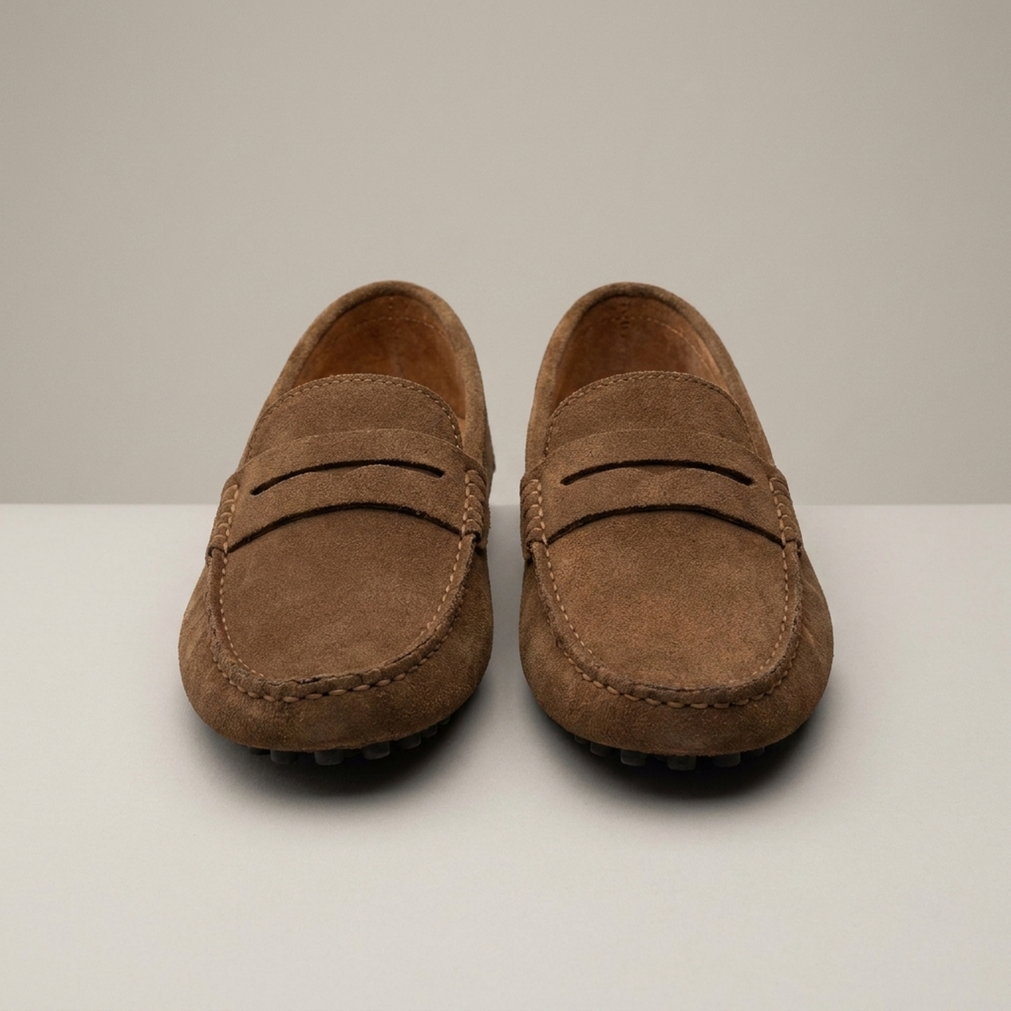 PLUXSTYLE::numise::everyday-penny-loafers::pack-brown