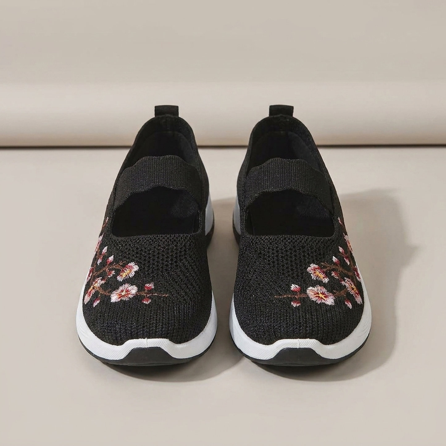 PLUXSTYLE::numise::strap-detail-ballet-footwear::pack-black