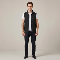 PLUXSTYLE::numise::mens-sleeveless-parka::front