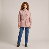 PLUXSTYLE::numise::belted-utility-parka::front
