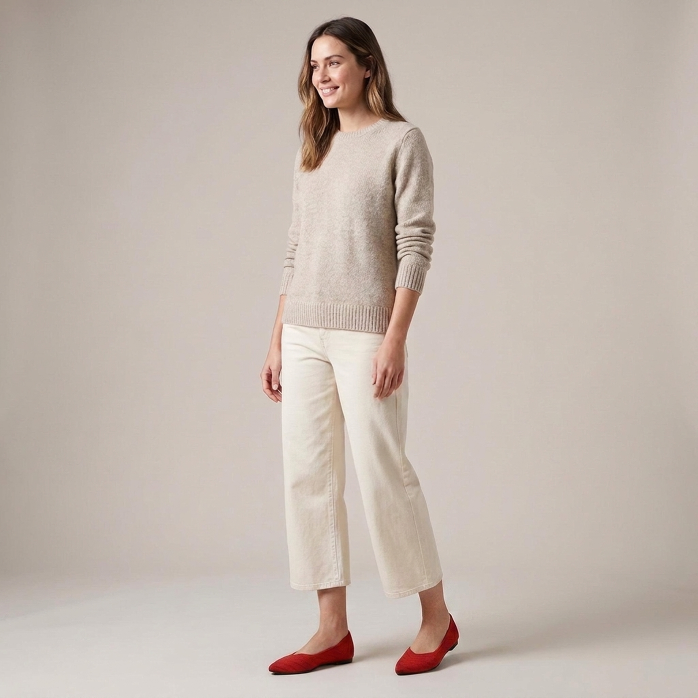 PLUXSTYLE::numise::womens-pointed-toe-ballet-footwear::zoom-out
