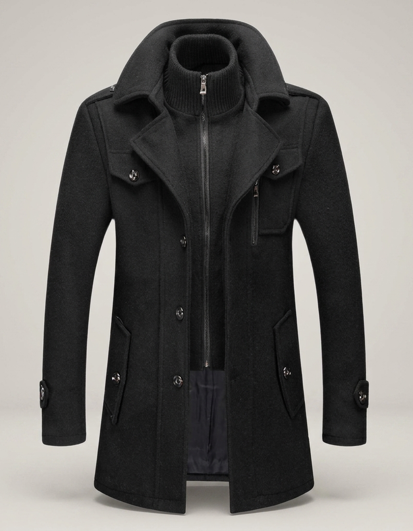 PLUXSTYLE::numise::mens-2-in-1-winter-parka::pack-black