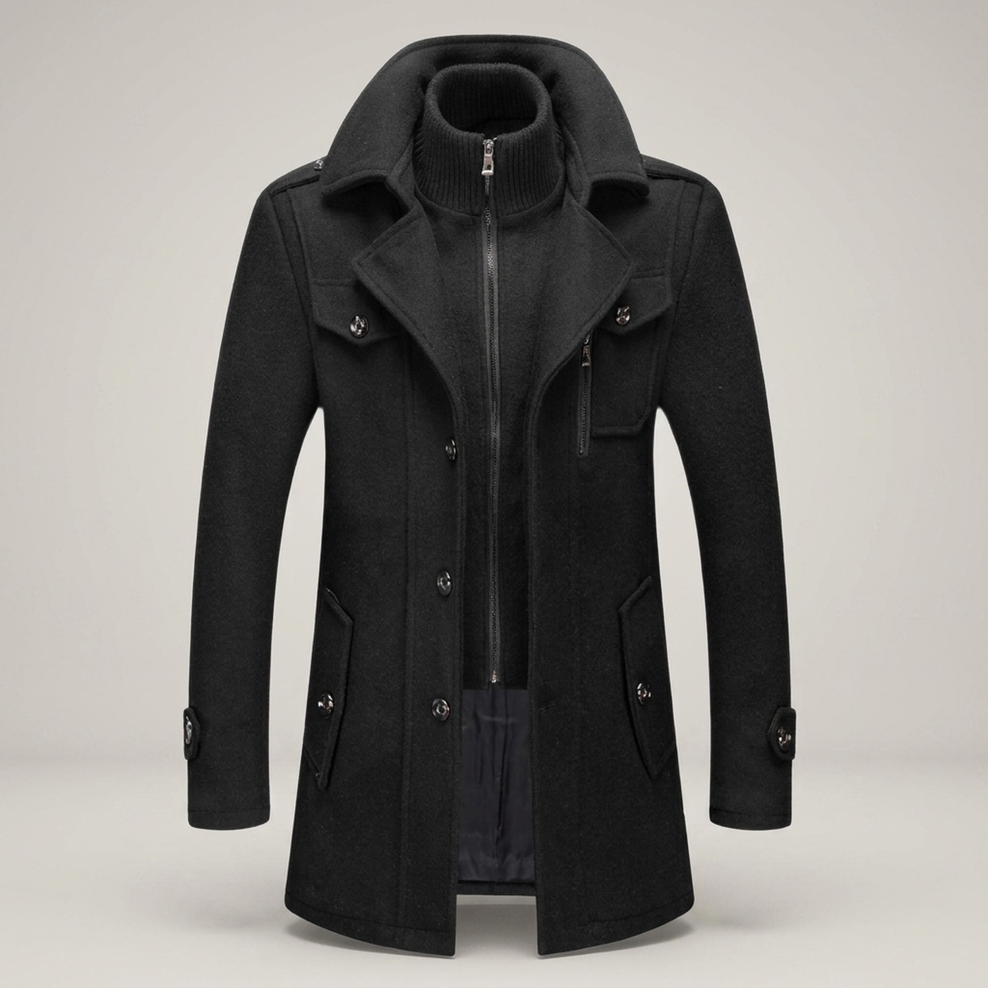 PLUXSTYLE::numise::mens-2-in-1-winter-parka::pack-black