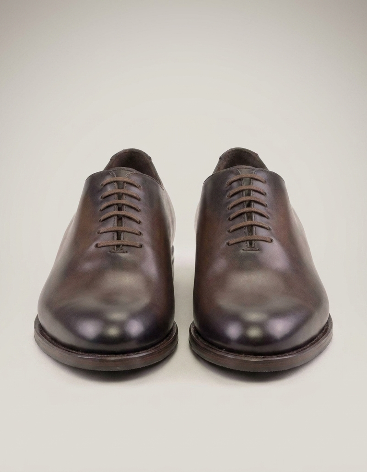 PLUXSTYLE::numise::rich-tone-oxford-shoes::pack-brown