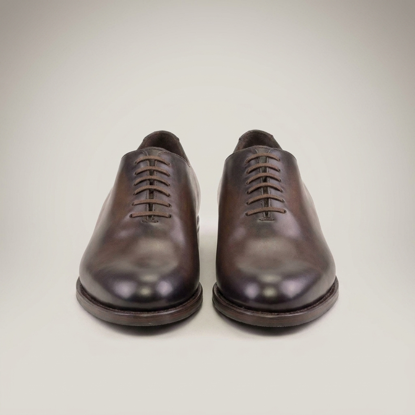 PLUXSTYLE::numise::rich-tone-oxford-shoes::pack-brown