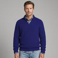 Refined Half-Zip Collar Sweater