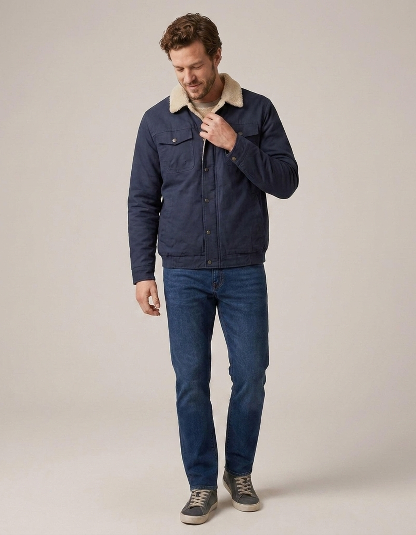 PLUXSTYLE::numise::mens-bomber-cut-parka::front
