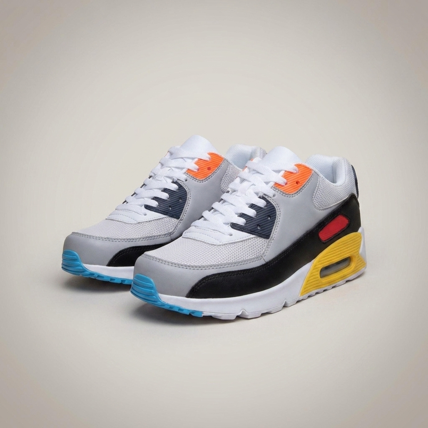 PLUXSTYLE::numise::mens-air-cushioned-walking-shoes::closeup-detail