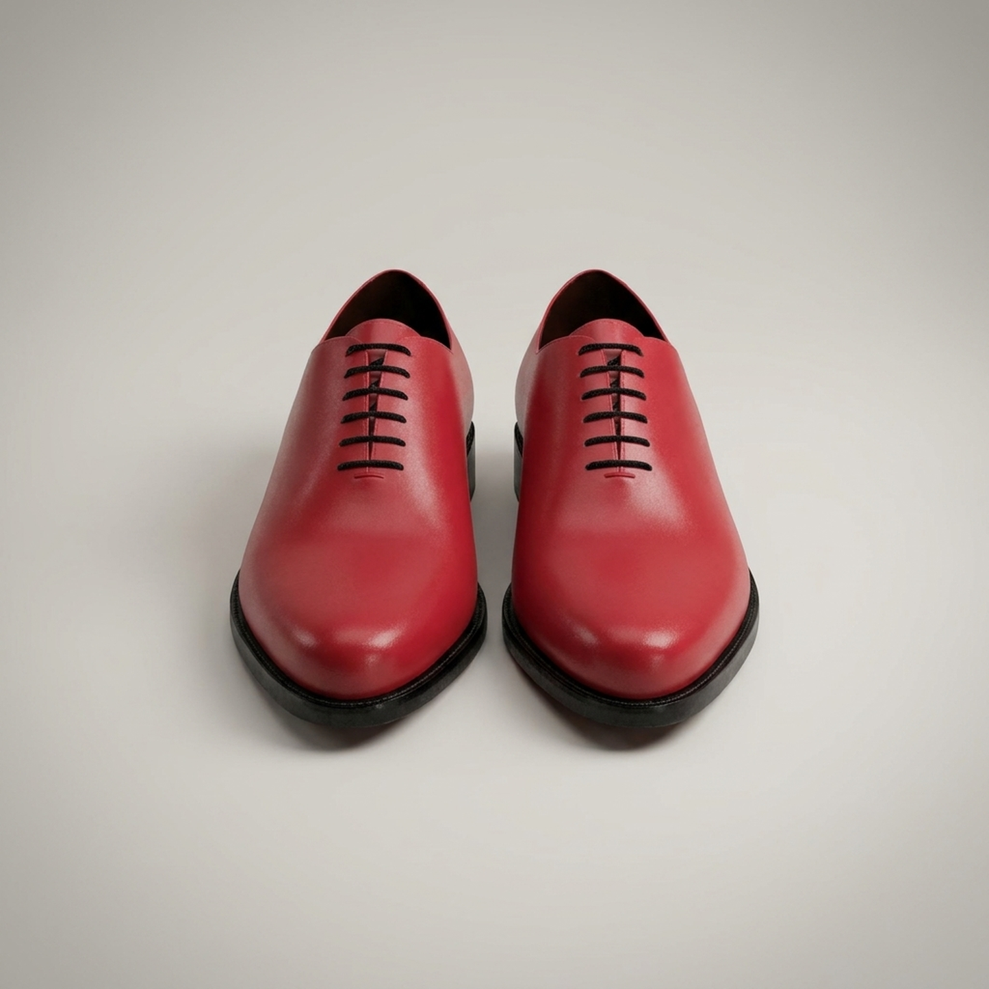 PLUXSTYLE::numise::rich-tone-oxford-shoes::pack-red