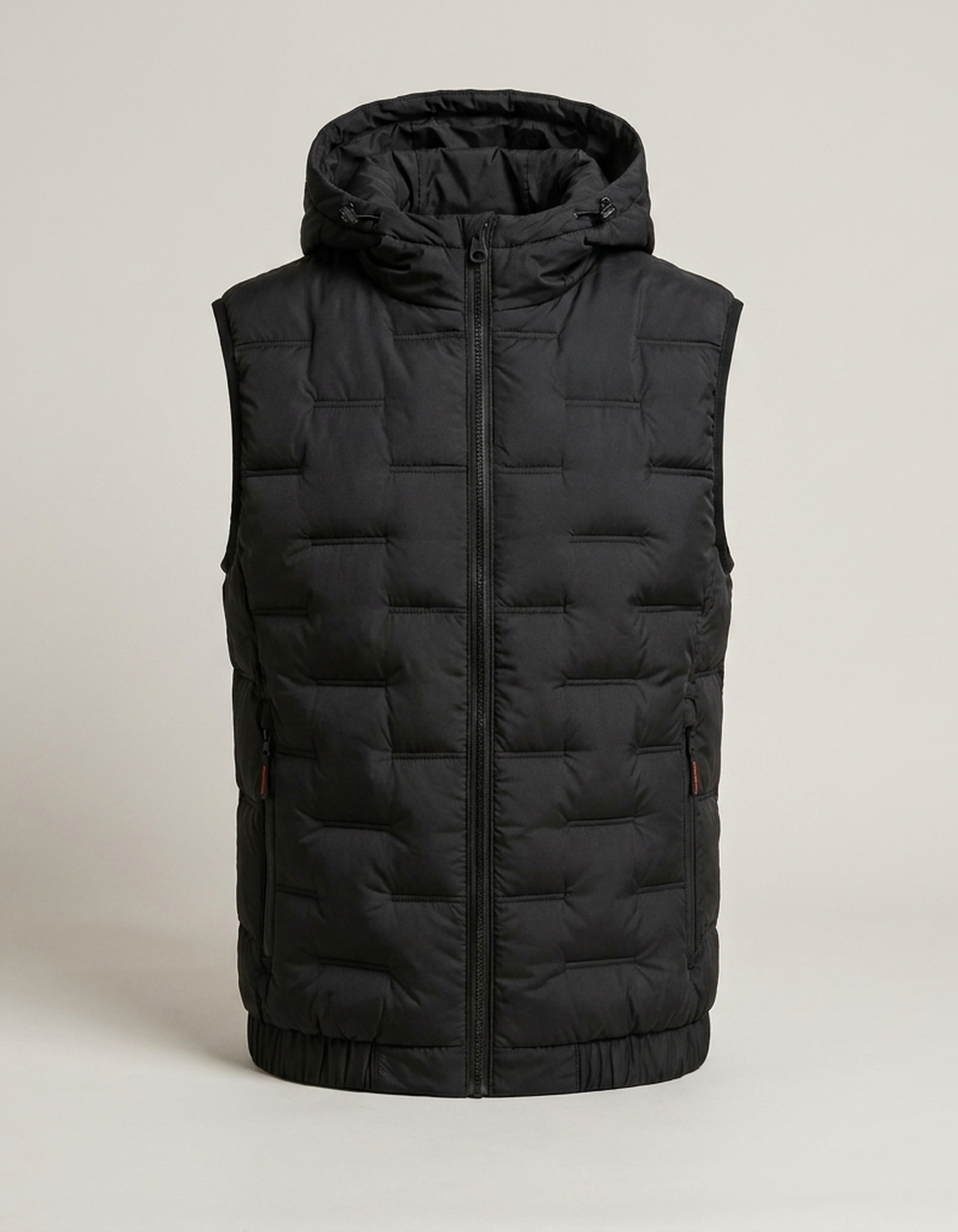 PLUXSTYLE::numise::mens-hooded-quilted-parka::pack-black