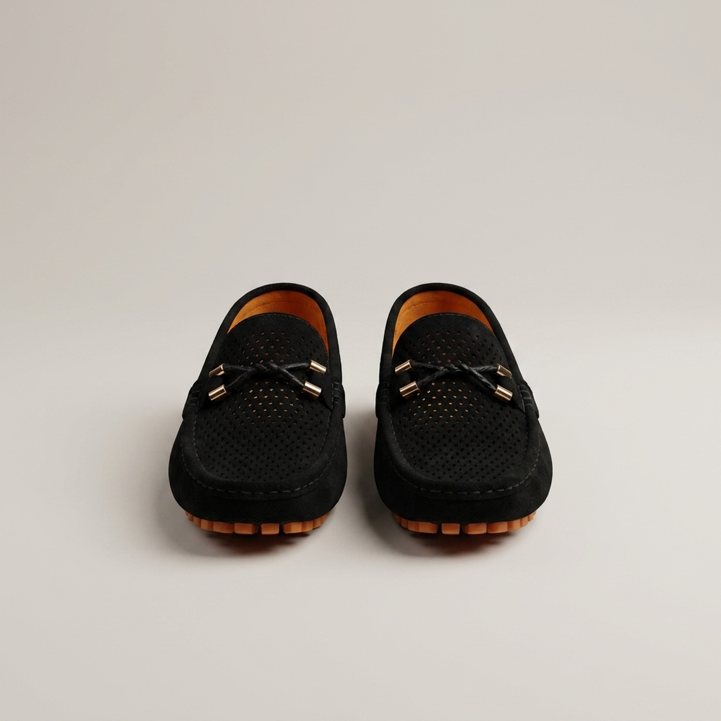 PLUXSTYLE::numise::classic-slip-on-loafers::pack-black