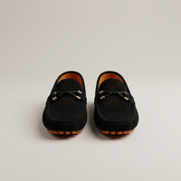 PLUXSTYLE::numise::classic-slip-on-loafers::pack-black