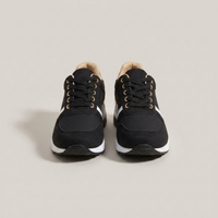 PLUXSTYLE::numise::everyday-lace-up-platform-sneakers::pack-black
