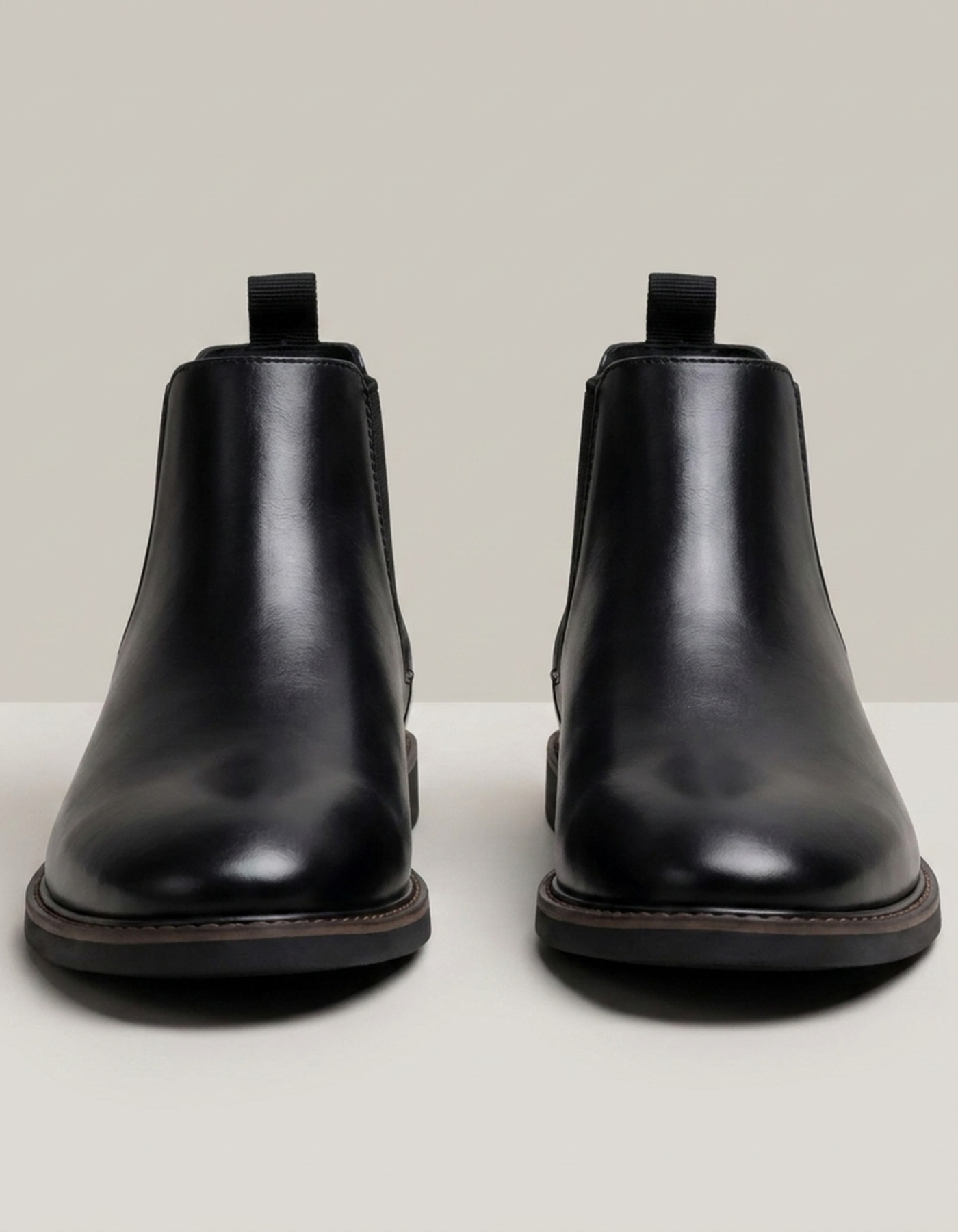 PLUXSTYLE::numise::mens-refined-chelsea-boots::pack-black