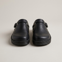 PLUXSTYLE::numise::womens-easy-slip-on-clogs::pack-black