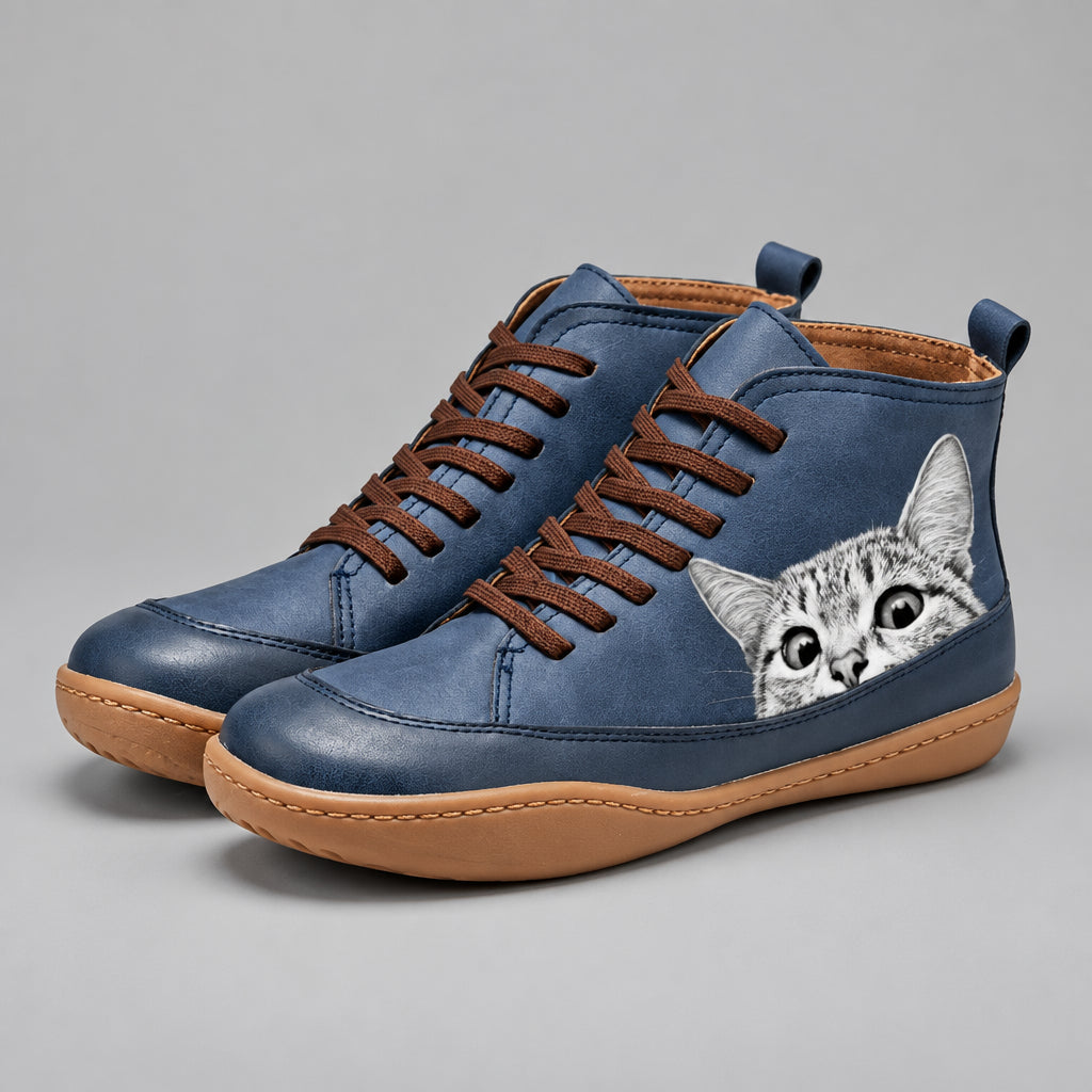 Clara Cat-Lover Ankle Boots