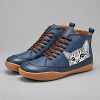 Clara Cat-Lover Ankle Boots