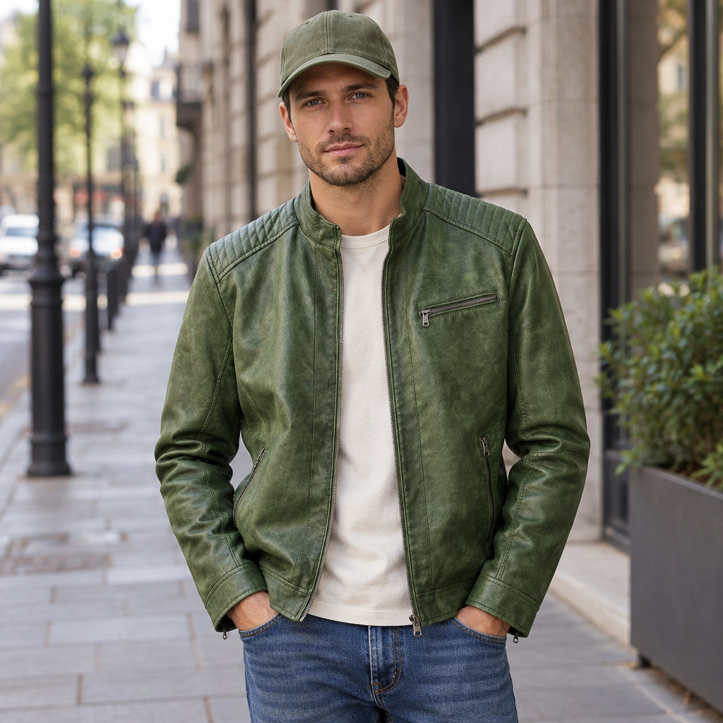 Men’s Quilted Detail Jacket